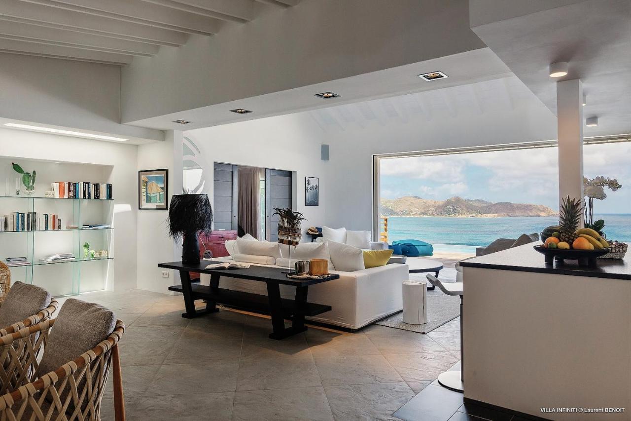 Infiniti Entire Luxury Villa Breath Taking View In St Barth Pointe Milou Extérieur photo