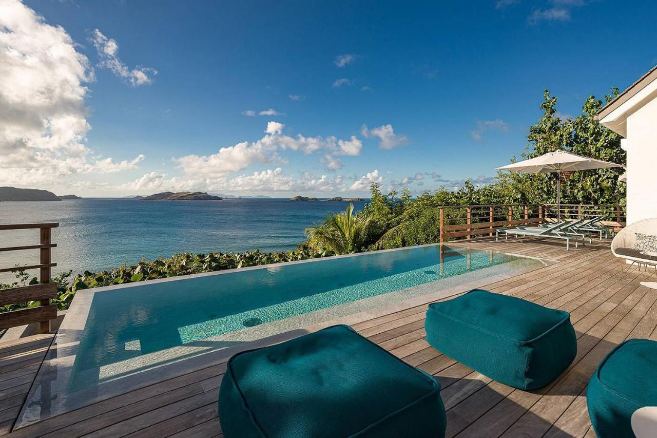 Infiniti Entire Luxury Villa Breath Taking View In St Barth Pointe Milou Extérieur photo