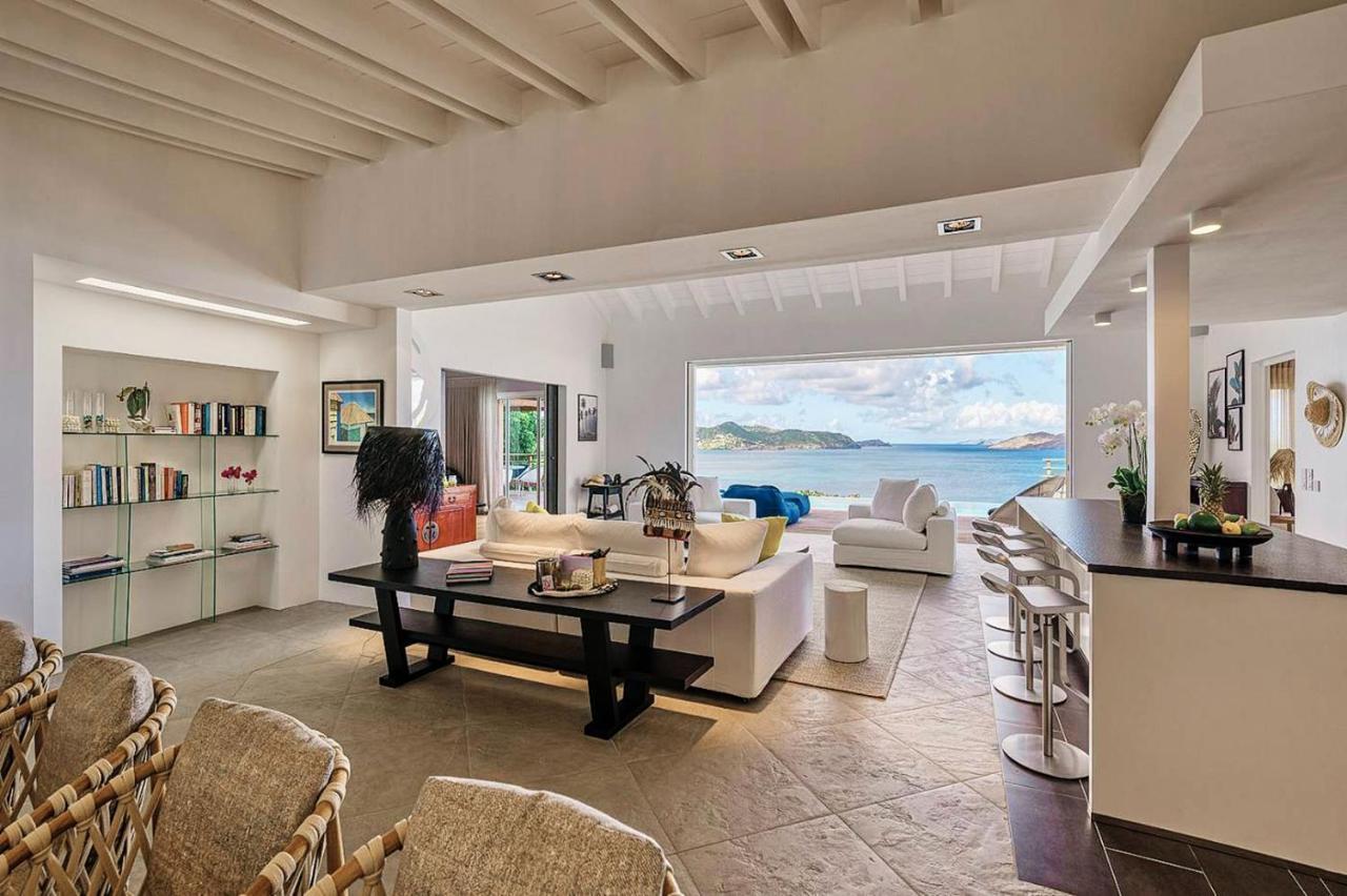 Infiniti Entire Luxury Villa Breath Taking View In St Barth Pointe Milou Extérieur photo